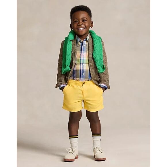 Polo Ralph Lauren Boys Polo Prepster Linen-Cotton Shorts - 5 - Picture 3 of 5